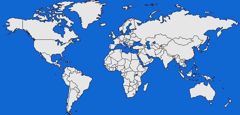 Carte du Monde - PopulationMondiale.com